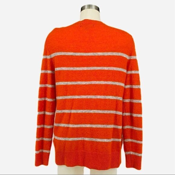 NWOT BANANA REPUBLIC Striped Merino Wool Sweater - Picture 3 of 6
